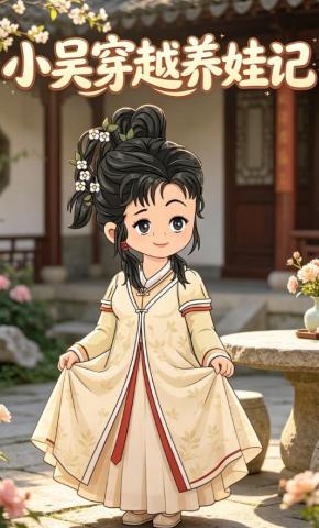 短剧《小吴穿越养娃记》海报