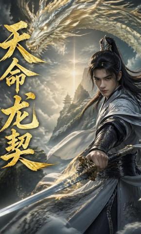 短剧《天命龙契》海报