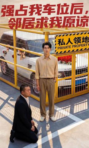 短剧《强占我车位后，邻居求我原谅》海报