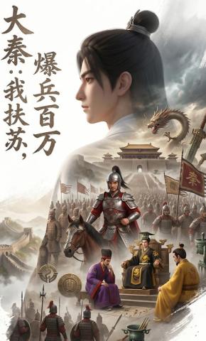 短剧《大秦：我扶苏，爆兵百万》海报