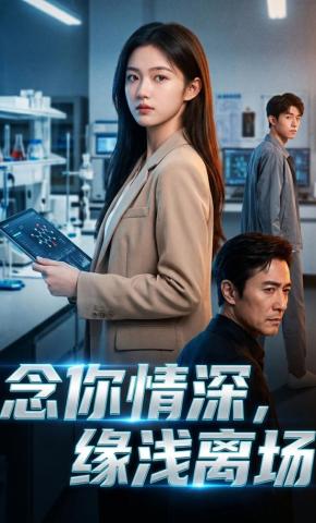 短剧《念你情深，缘浅离场》海报