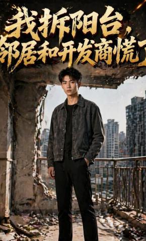 短剧《我拆阳台，邻居和开发商慌了》海报