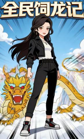 短剧《全民饲龙记》海报