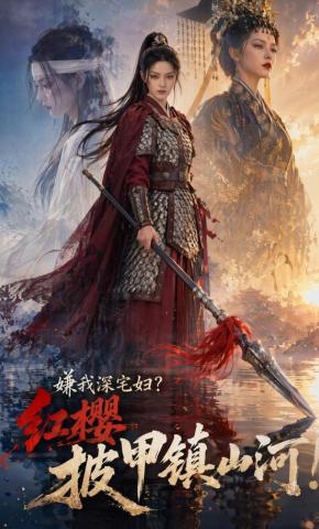 短剧《嫌我深宅妇？红缨披甲镇山河！》海报