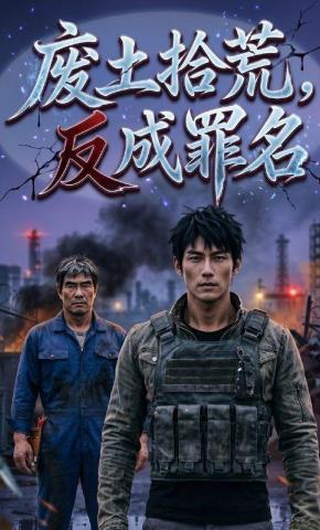 短剧《废土拾荒，反成罪名》海报