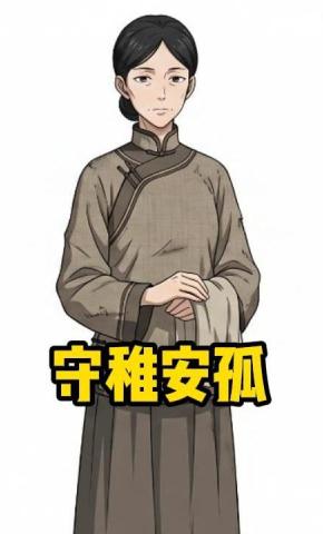 短剧《守稚安孤》海报