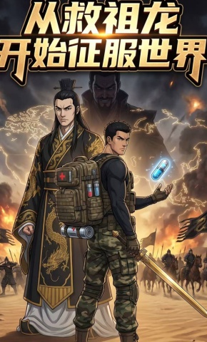 短剧《从救祖龙开始征服世界》海报