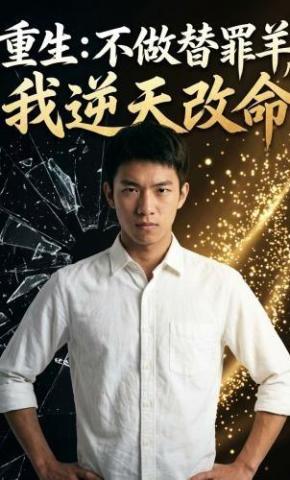 短剧《重生：不做替罪羊后我逆天改命》海报