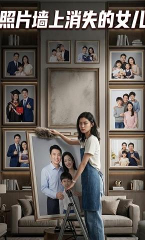短剧《照片墙上消失的女儿》海报