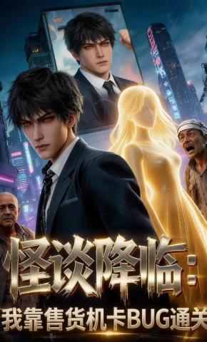 短剧《怪谈降临：我靠售货机卡BUG通关》海报