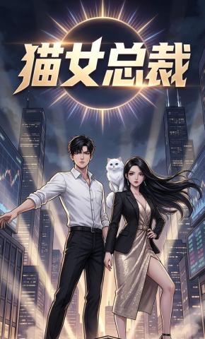 短剧《猫女总裁》海报