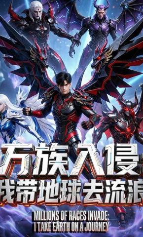 短剧《万族入侵：我带地球去流浪》海报