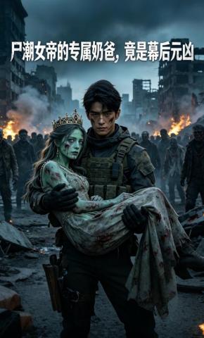 短剧《尸潮女帝的专属奶爸，竟是幕后元凶》海报