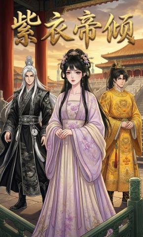 短剧《紫衣帝倾》海报