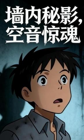 短剧《墙内秘影，空音惊魂》海报