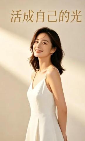 短剧《活成自己的光1》海报