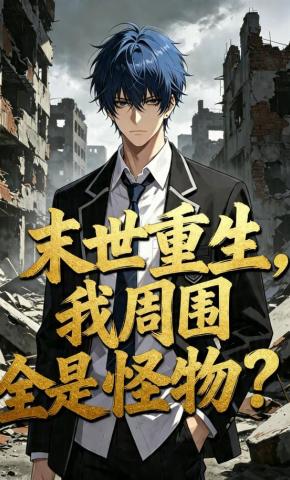 短剧《末世重生，我周围全是怪物？》海报