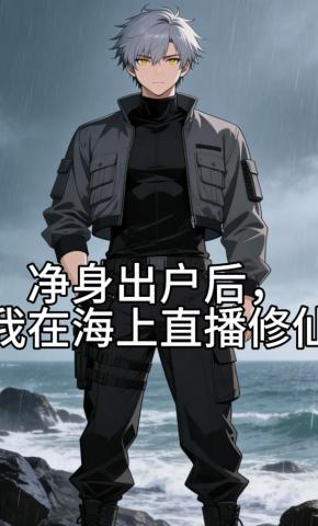 短剧《净身出户后，我在海上直播修仙》海报
