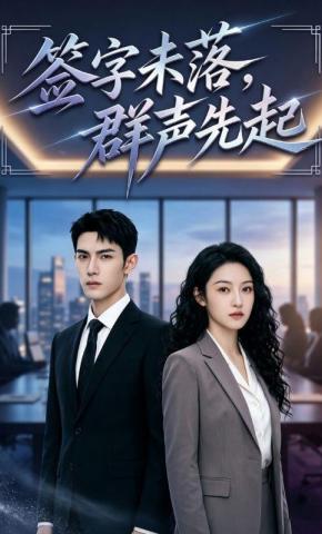 短剧《签字未落，群声先起》海报