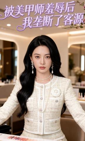 短剧《被美甲师羞辱后我垄断了客源》海报