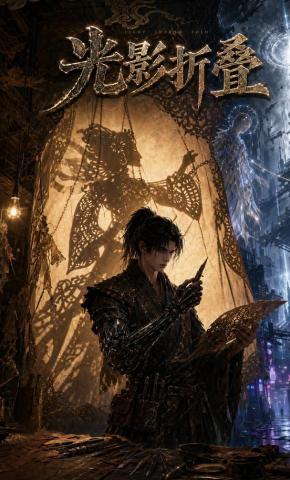 短剧《光影折叠》海报