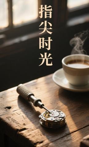 短剧《指尖时光》海报