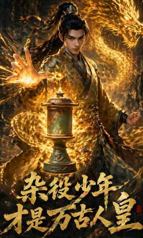 短剧《杂役少年才是万古人皇》海报