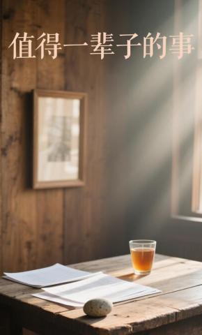 短剧《值得一辈子的事》海报