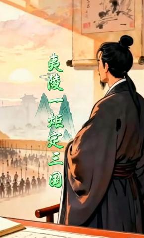 短剧《夷陵一炬定三国》海报