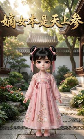 短剧《嫡女本是天上参》海报