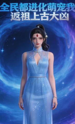 短剧《全民都进化萌宠我返祖上古大凶!》海报