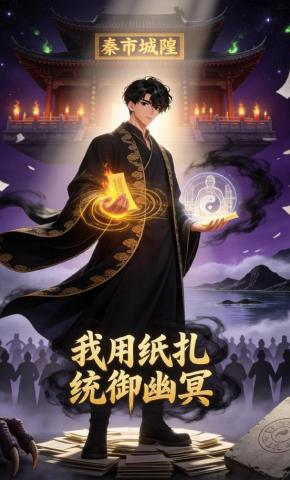 短剧《我用纸扎统御幽冥》海报