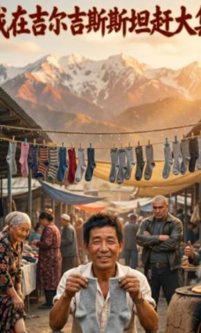 短剧《我在吉尔吉斯斯坦赶大集》海报
