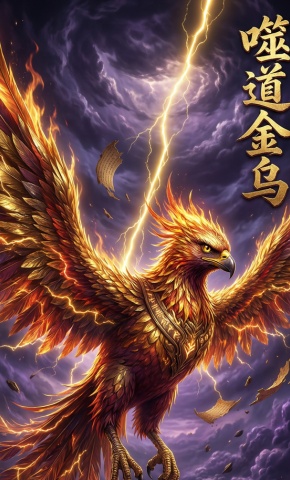 短剧《噬道金乌》海报