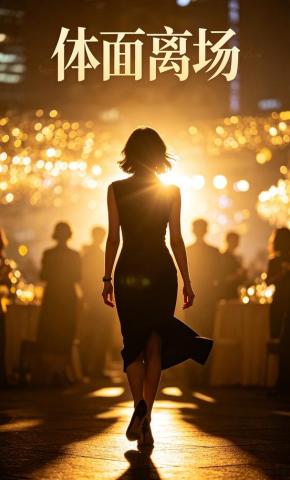 短剧《体面离场》海报