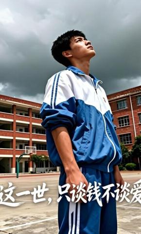 短剧《这一世，只谈钱不谈爱》海报
