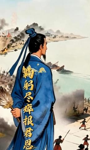 短剧《鞠躬尽瘁报君恩》海报