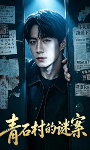 短剧《青石村谜案》海报