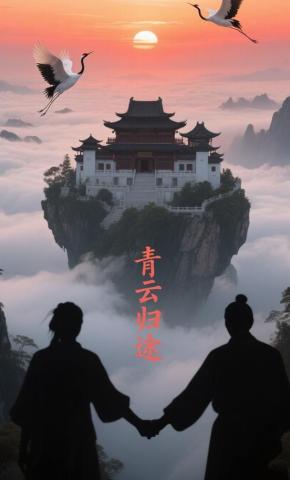 短剧《青云归途》海报