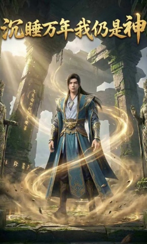 短剧《沉睡万年我仍是神》海报