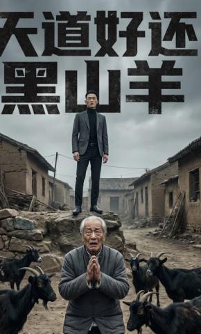 短剧《天道好还:黑山羊》海报