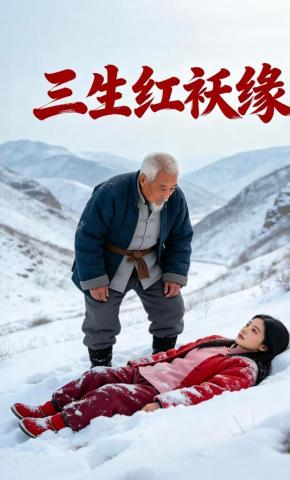 短剧《三生红袄缘》海报