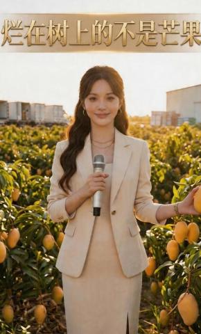 短剧《烂在树上的不是芒果》海报
