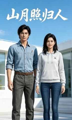 短剧《山月照归人》海报