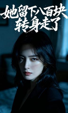 短剧《她留下八百块转身走了》海报