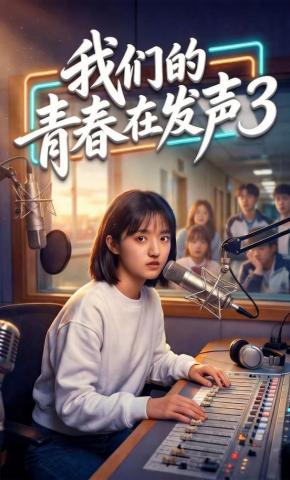 短剧《我们的青春在发声3》海报