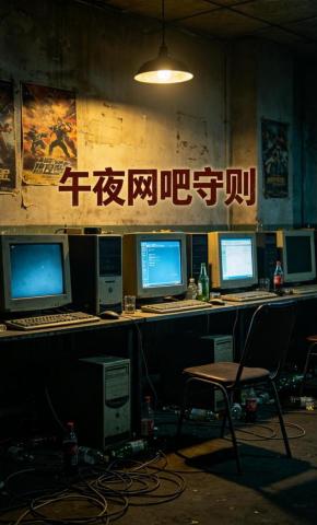 短剧《午夜网吧守则》海报