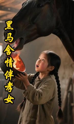 短剧《黑马含情伴孝女》海报