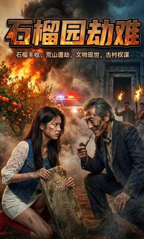 短剧《石榴园劫难》海报