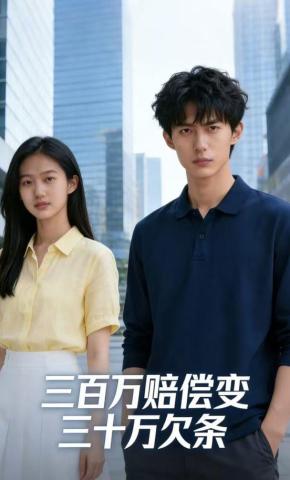 短剧《三百万赔偿变三十万欠条》海报